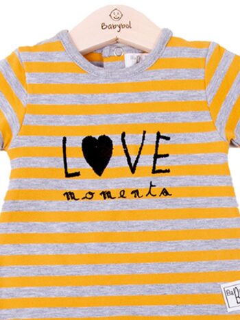 CHANDAL BEBE CON LEGGING CAMIETA Y CINTA DE PELO BABY BOL - Imagen 2