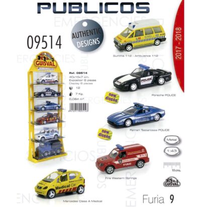 PACK 6 VEHICULOS SERVICIOS PÚBLICOS
