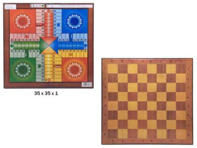 TABLERO PARCHÍS/AJEDREZ