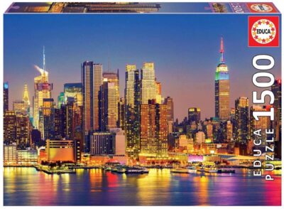 PUZZLE 1500 MANHATTAN DE NOCHE