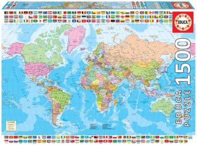 PUZZLE 1500 MAPAMUNDI POLÍTICO