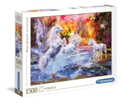 Puzzle 1500 Pz, Unicornios salvajes