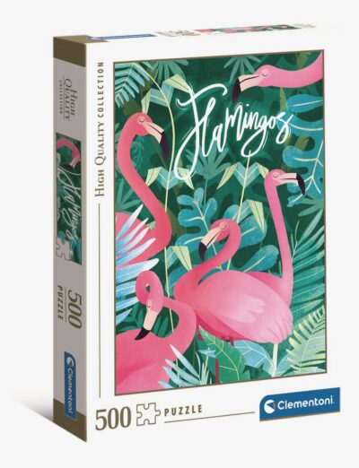 PUZZLE 500 pzas. Animales Fantáticos Flamencos