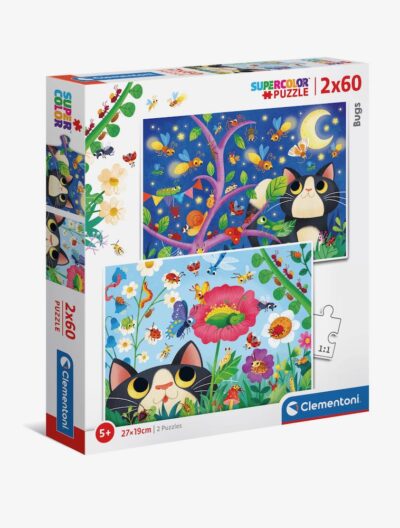 PUZZLE 2X60 pzas. BICHOS