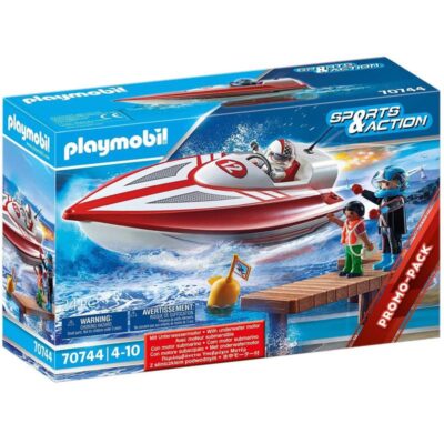 Playmobil 70744, Speedboat Racer