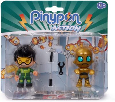 Pinypon Action. 2 Figuras. Robot y Mecánico