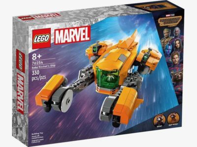Lego 76254, Super Heroes MARVEL Nave de Baby Rocke