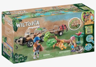 Playmobil 71011, Wiltopia Quad Rescate Animales