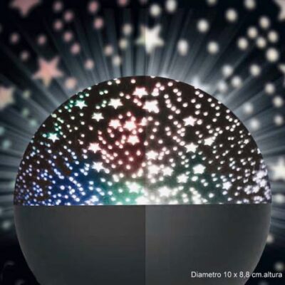PROYECTOR LED 10 POR 8 CMS. MULTI STARS