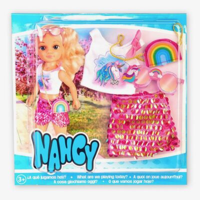 Nancy, un día con look de unicornio