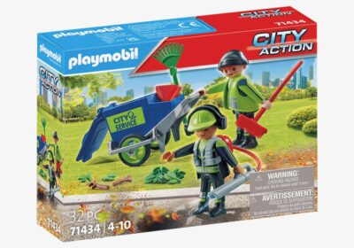 Playmobil 71434, Equipo de limpieza urbana