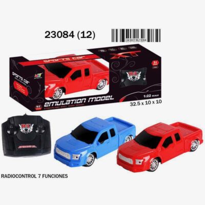 CAJA COCHE R/C PICK UP 2 COL. STDOS.
