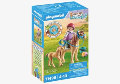 Playmobil 71498, Niña con poni y potro