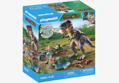 Playmobil 71524, T-rex y rastreadora
