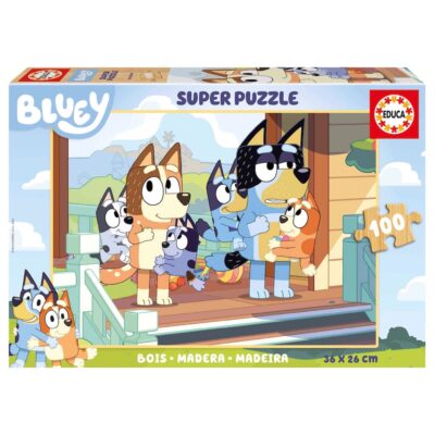 Puzzle 100 pzas. BLUEY (MADERA)