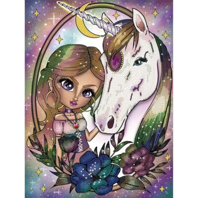 Pintura Con Diamantes DOTZ UNICORN