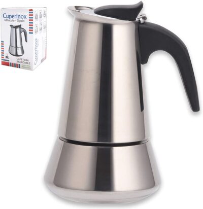 CAFETERA ACERO INOXIDABLE 6 TAZAS INDUCCION