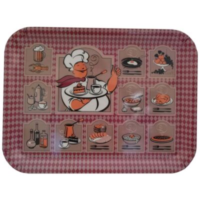BANDEJA  COOK  38, 4X28, 5X20 CM.