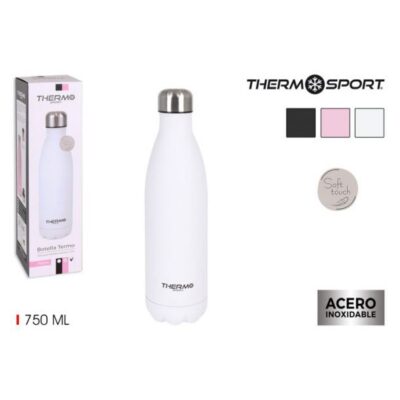 BOTELLA TERMO SOFT TOUCH 750ML THERMOSPORT