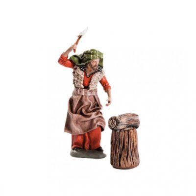 Leñador 12 cm. Marmolina
