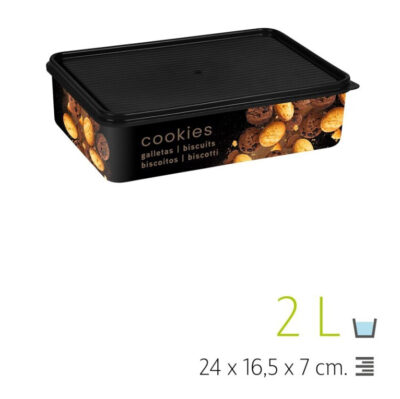 FIAMBRERA 2 L TAPA POLITENO IML COOKIES