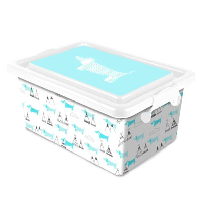Caja Plástico Almacenaje 13 L. IML TIPI DOG