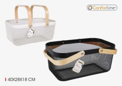 CESTA ORGAN.MAISON ASA MADERA DOBLE CONFORTIME