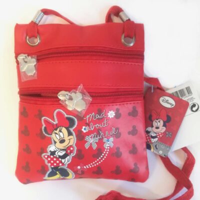 BOLSITO 2 CREMALLERAS, MINNIE, 7,5X6,5 CM.