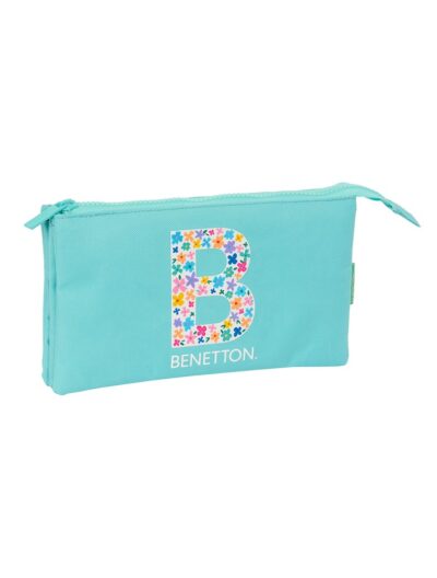 PORTATODO TRIPLE BENETTON "LETTER"