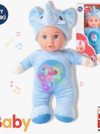 Muñeco Baby Sunki 30 cm. Luz y Sonido. Elefante.