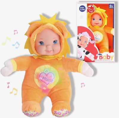 Muñeco Baby Sunki 35 cm. Luz y Sonido. León