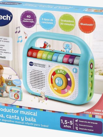 Reproductor musical Graba, canta y baila
