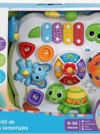 Mesita infantil de actividades sensoriales