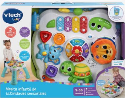 Mesita infantil de actividades sensoriales