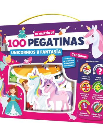 MALETIN 100 PEGATINAS - FANTASIA