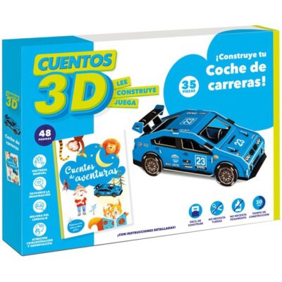 CUENTOS 3D - COCHE DE CARRERAS