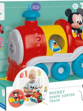 Tren EncajaFormas Baby Mickey