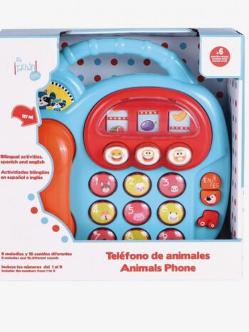 TELEFONO BILINGUE ANIMALES Y NUMEROS