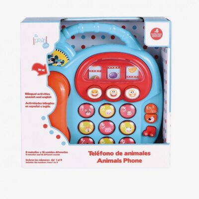 TELEFONO BILINGUE ANIMALES Y NUMEROS