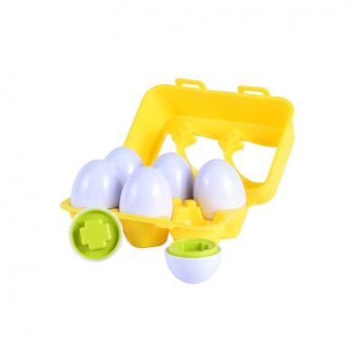 PACK 6 HUEVOS COLORES ENCAJABLES