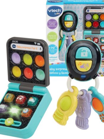 Baby Sorpresas Pop It Teléfono y Llaves