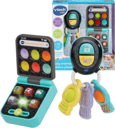 Baby Sorpresas Pop It Teléfono y Llaves