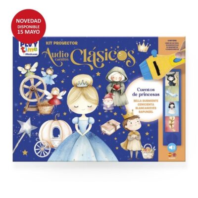 KIT PROYECTOR AUDIOCUENTOS CLASICOS DE PRINCESAS