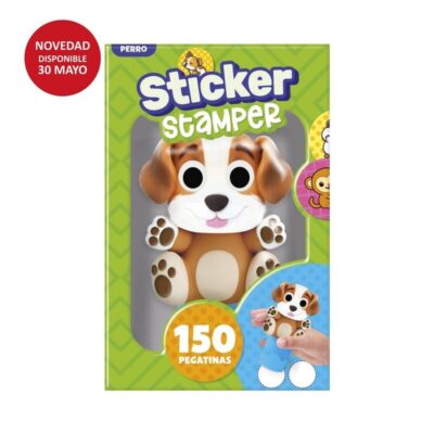 SET STICKER STAMPER - PERRO
