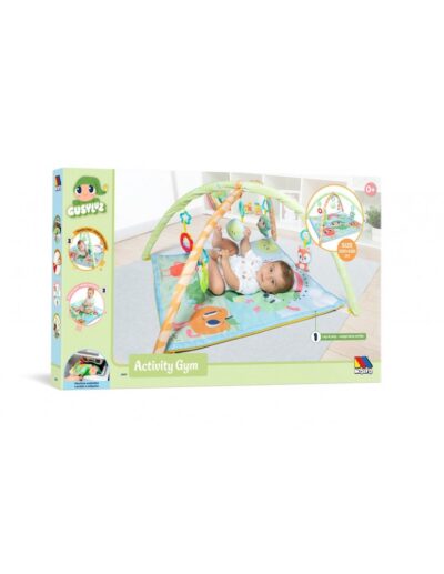 GUSYLUZ ACTIVITY GYM 3 IN 1 100x100 cm.