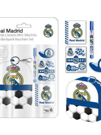 SET DE PAPELERÍA MINIMOCHILA Real Madrid