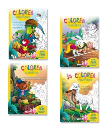 LIBRO Colorea tus cuentos