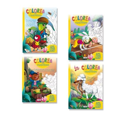 LIBRO Colorea tus cuentos