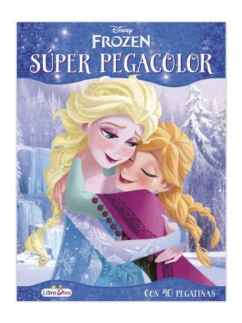Libro FROZEN SÚPER PEGACOLOR