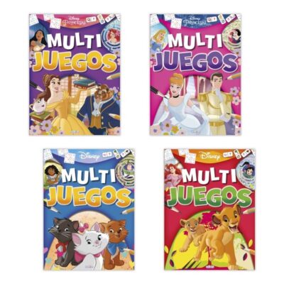 Libro DISNEY VARIOS MULTI JUEGOS
